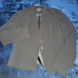 Worthington women's fitted blazer with button. Size Small.